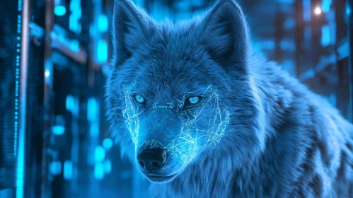 Techno Wolf: A Fusion of Nature and Technology