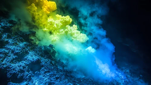 Volcanic Sulfur: A Colorful Geological Wonder