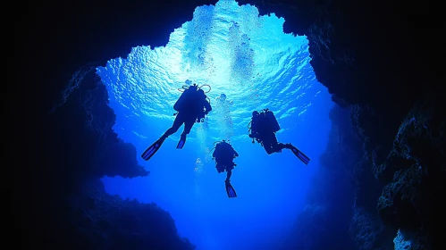 Underwater Adventure with Scuba Divers