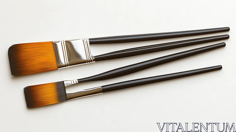 AI ART Artistic Paintbrushes Still Life