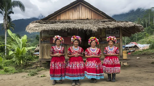 Women in Traditional Dress