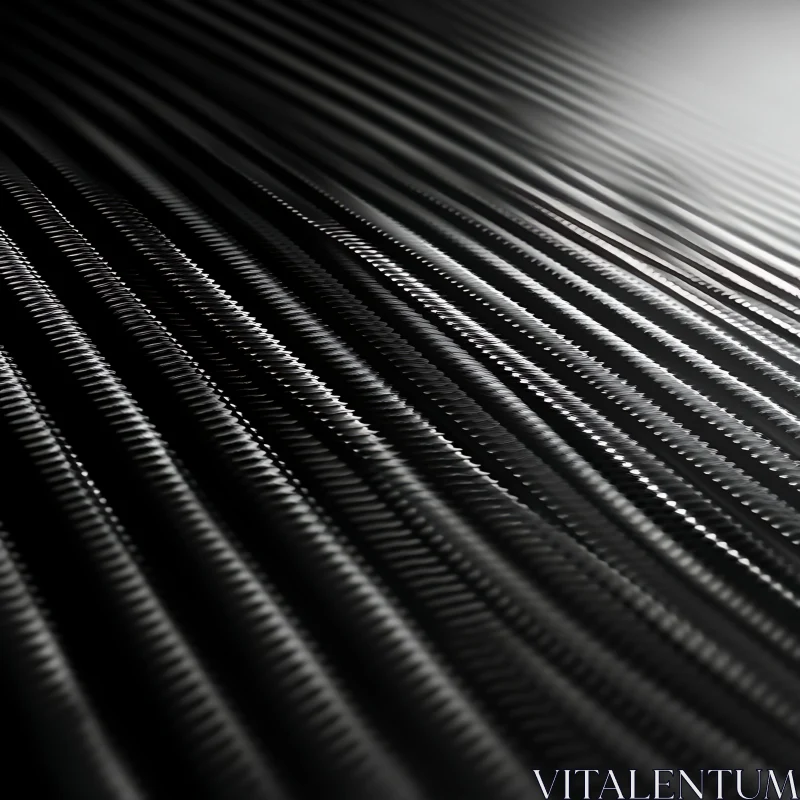 Parallel Lines Dark Abstract Pattern AI Image