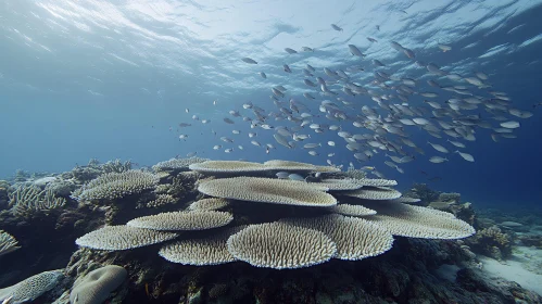 Underwater Coral Reef Fish