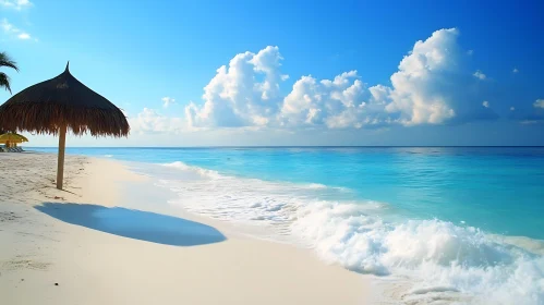 Seaside Serenity: A Tropical Beach View