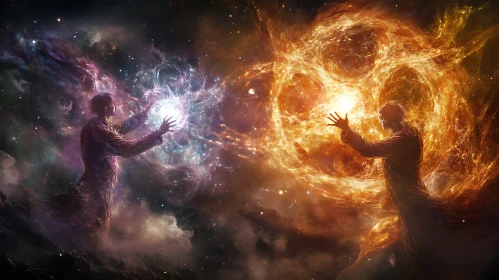Celestial Dance of Opposites