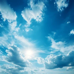 Blue Sky and Clouds