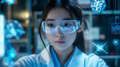 VR Glasses in Lab