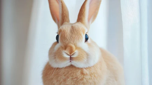 Close-up of a Cute Bunny