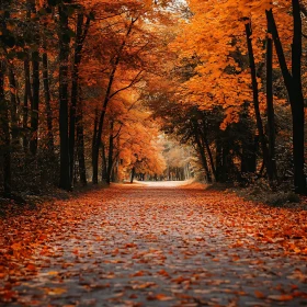 Golden Leaves Forest Trail