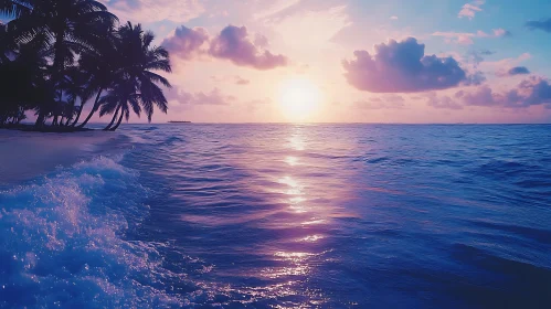 Ocean Sunset Serenity