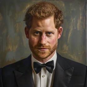 Prince Harry in a Tuxedo