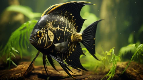 Mysterious Jungle Fish: An Intense Aquatic Journey