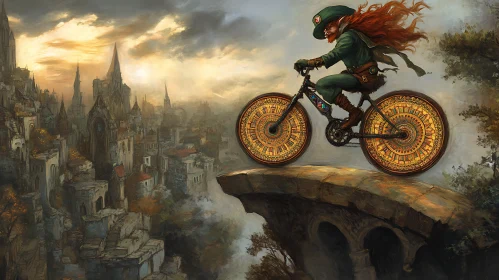 Fantasy Leprechaun Bicycle Ride