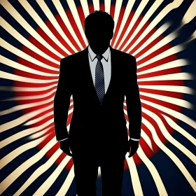 Patriotic Silhouette Art