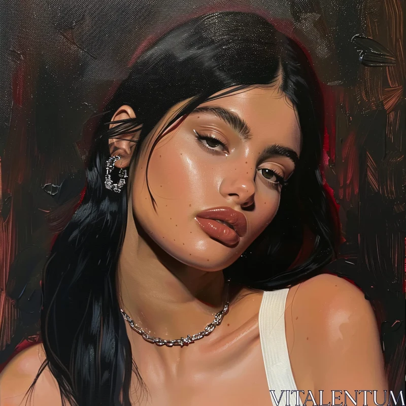 Glamorous Portrait of Kylie Jenner