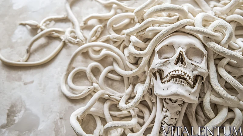 Serpentine Crown: The Skull of Medusa