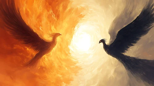 Phoenixes of Light and Shadow