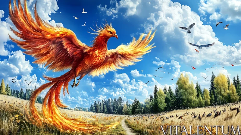 Soaring Phoenix Artwork