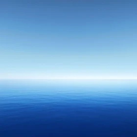 Peaceful Sea Horizon