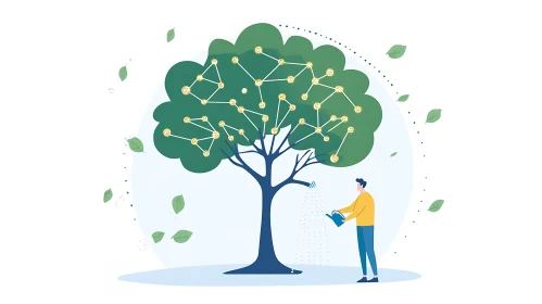 Watering the Network Tree