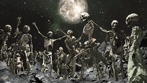 Moonlit Skeleton Dance