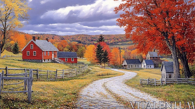 Fall Colors on the Farm