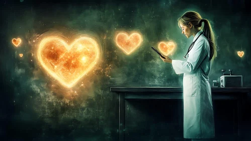 Glowing Hearts Doctor