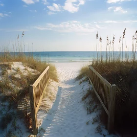 Seaside Serenity: A Walk to the Beach