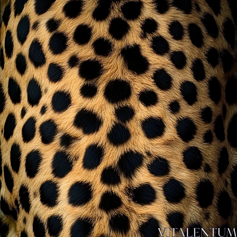 Leopard Skin Texture Fine Art AI Image