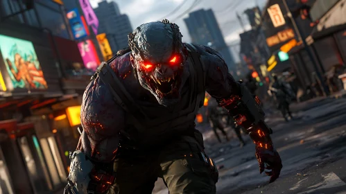Undead Horror in City Ruins