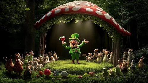 Leprechaun's Woodland Audience