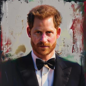 Prince Harry in a Tuxedo