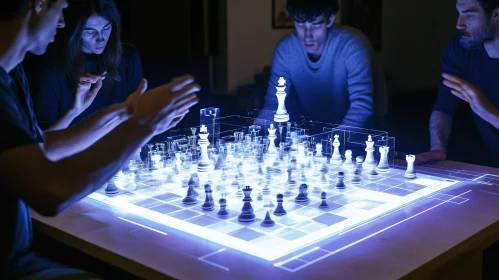 Holographic Chess: A Game of the Future