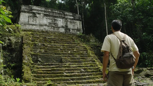 Lost Temple in the Forest