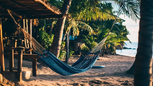 Seaside Hammock Relaxation
