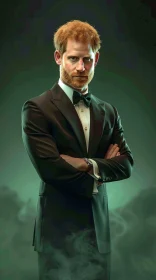 Formal Portrait of Prince Harry