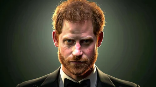 Prince Harry in a Sharp Tuxedo