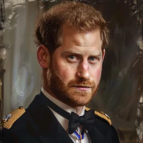 Prince Harry Formal Portrait