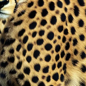 Golden Fur with Black Spots