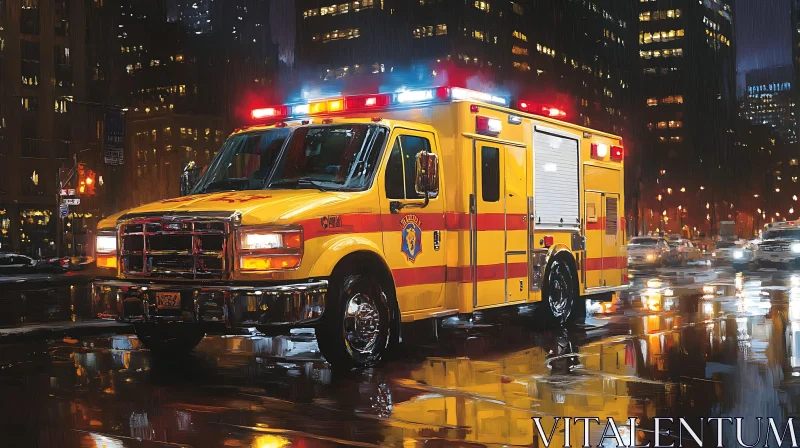 AI ART City Ambulance