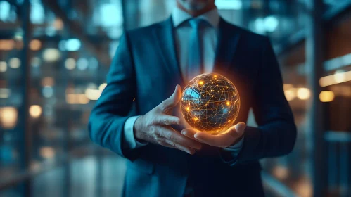 Networking Sphere in Hand