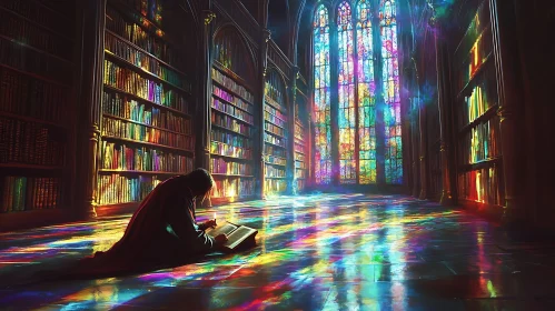 Colorful Illumination in the Grand Library