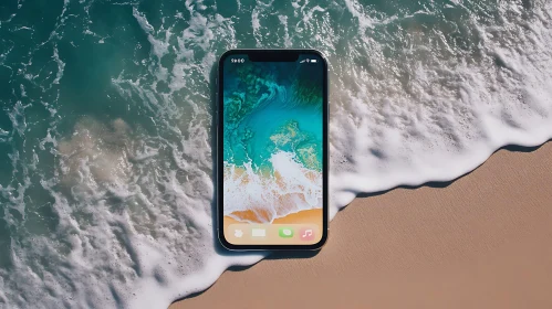 Seaside Phone Display