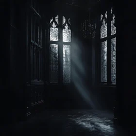 Light Rays Through Antique Windows