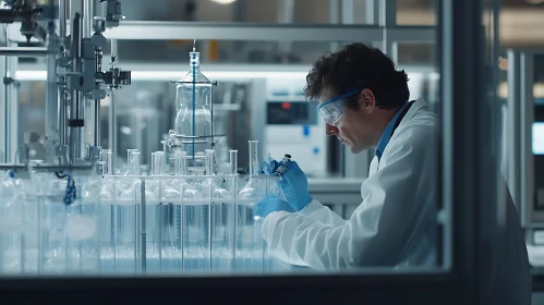 Scientific Research in Laboratory Setting