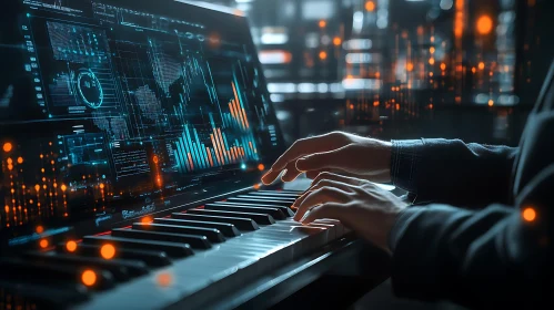 Piano Keys and Data Streams