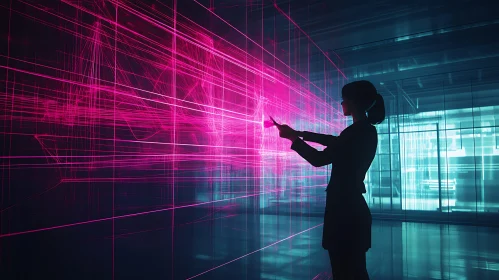 Futuristic Interaction with Digital Grid