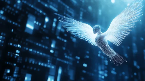 Technological Angel: A Digital Rendering