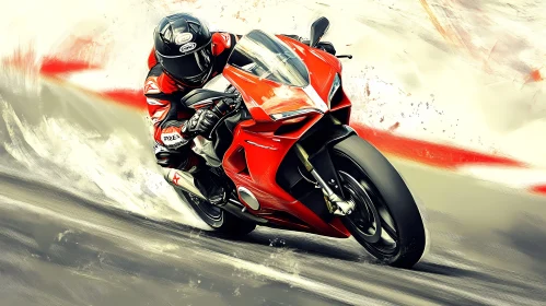 Thrilling Motorcycle Racing on the Track