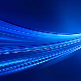 Serene Blue Light Streaks Design